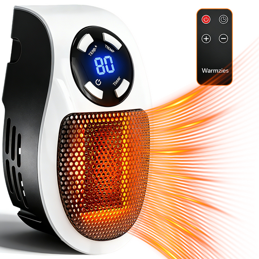 🔥 60% OFF Today – Wall Outlet Space Heater with LED Display