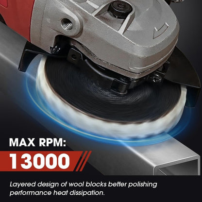 🔥 60% OFF Today! Wool felt polishing flap disc. Easy mirror finish.