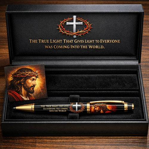 ⏰Last 4 hours Sale: Save 50%-✝️Bible Jesus Pen-🕊️Hold Your Faith In Your Hands