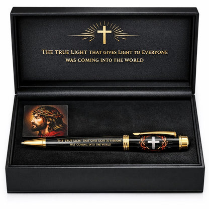 ⏰Last 4 hours Sale: Save 50%-✝️Bible Jesus Pen-🕊️Hold Your Faith In Your Hands