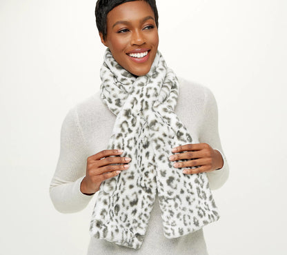 🧣✨Black Friday Big Promotion Save 50%🔥Faux Fur Scarf With Hidden Zipper Pocket